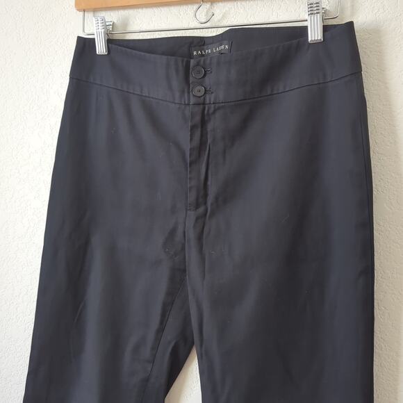 Ralph Lauren Black Label Pants Womens 6 Trouser 29x28 Zip Ankle Classy Dressy - Picture 7 of 11